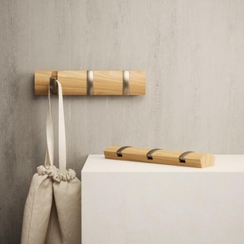 Umbra UMBRA wieszak na ubrania FLIP 3 brązowy