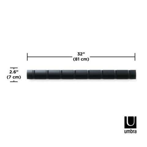 Umbra UMBRA wieszak na ubrania FLIP 8 czarny