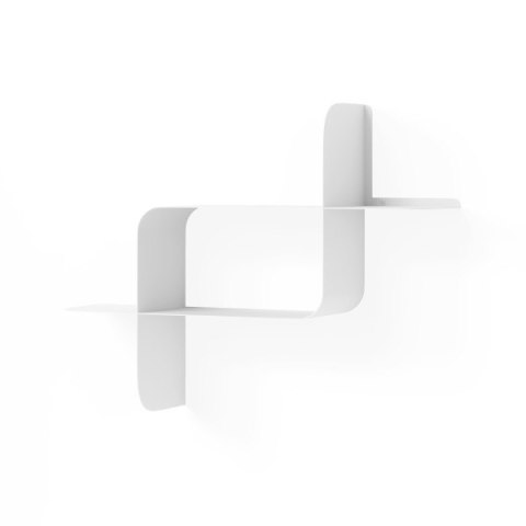 UMBRA zestaw 2 półek ściennych MONTAGE biały