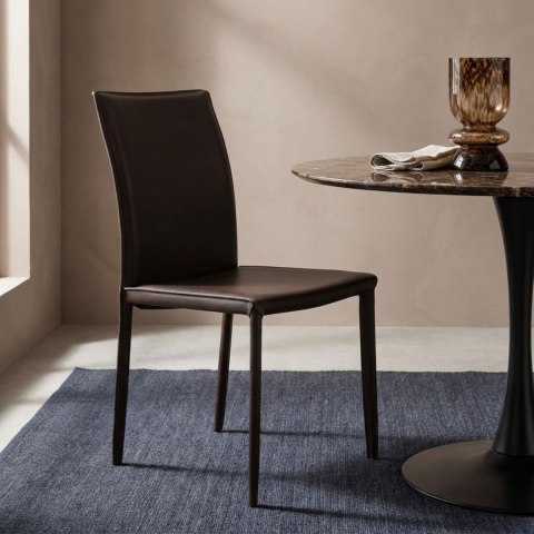 Kare Design KARE krzesło MILANO brązowe