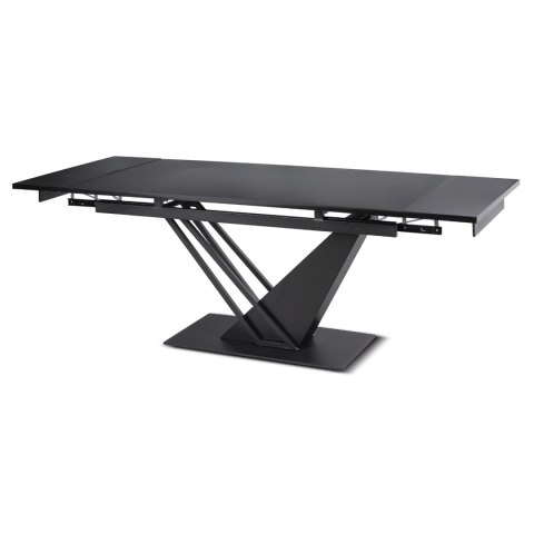 Stół REX Rozkładany 160-220 cm MDF Czarny