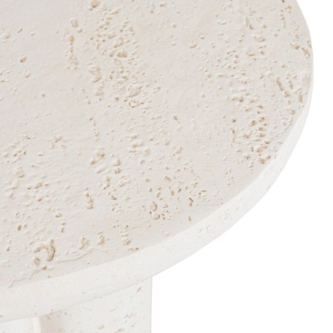 Stolik BROK 46 cm Krem/Beż Nowoczesny