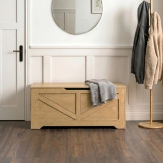 Kufer z Funkcją Siedziska/Szafka na Buty MARGOT 100 cm Dąb