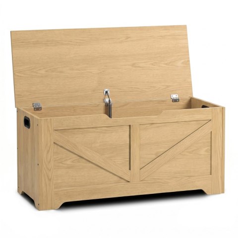 Kufer z Funkcją Siedziska/Szafka na Buty MARGOT 100 cm Dąb