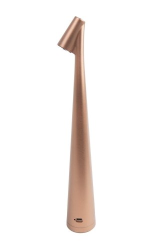 SHP Lampka biurkowa / ogrodowa SHP SLIM brązowa