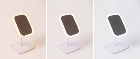 SHP Lustro do makijażu SHP FANCY LED białe