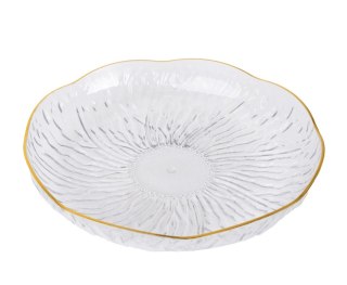 SHP Zestaw 3 talerzyków SHP RALPH transparentny / złoty