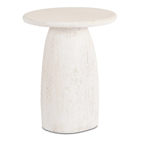 Stolik REES 49 cm Krem/Beż Nowoczesny