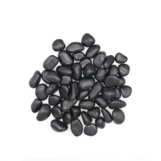 King Home Kamień OTOCZAK 2-3 cm 20 kg polerowany czarny