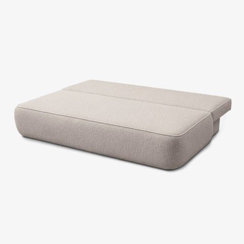 Sofa Rozkładana ARVETO Kremowa Boucle