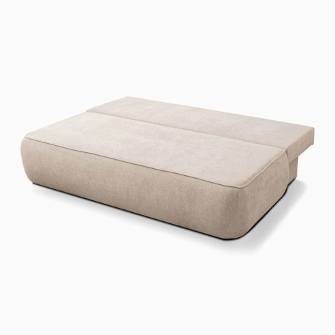 Sofa Rozkładana ARVETO Kremowa Szenilowa