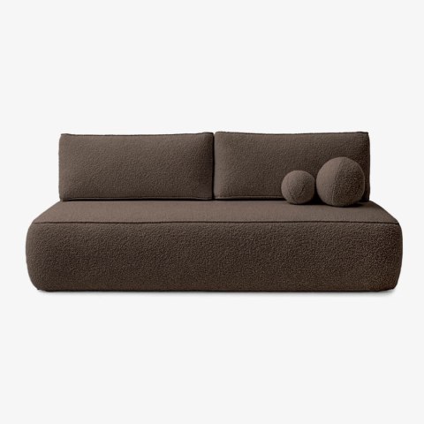 Sofa Rozkładana ARVETO Mocca Boucle