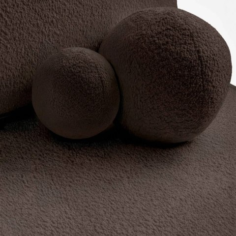 Sofa Rozkładana ARVETO Mocca Boucle