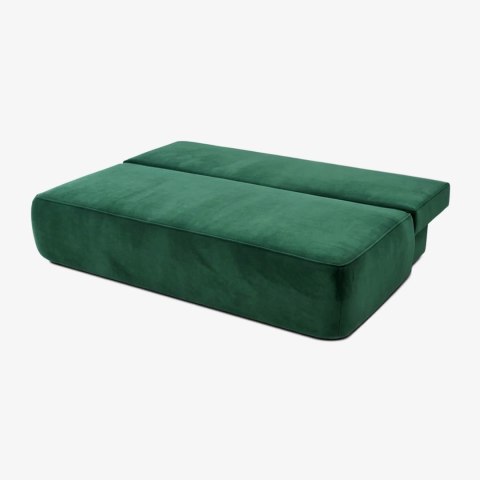 Sofa Rozkładana ARVETO Zielona Welurowa