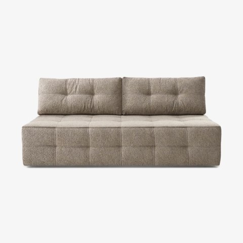Sofa Rozkładana MORANA Beżowa Boucle