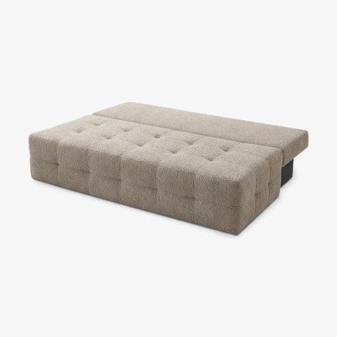 Sofa Rozkładana MORANA Beżowa Boucle