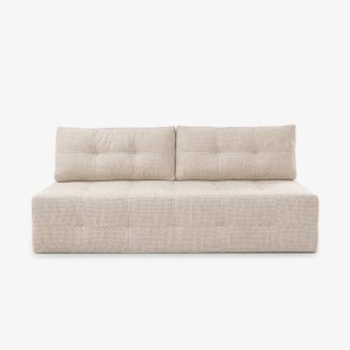Sofa Rozkładana MORANA Kremowa Szenilowa