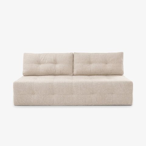Sofa Rozkładana MORANA Kremowa Szenilowa