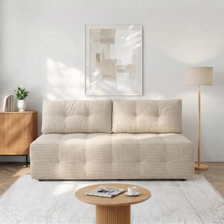 Sofa Rozkładana MORANA Kremowa Szenilowa