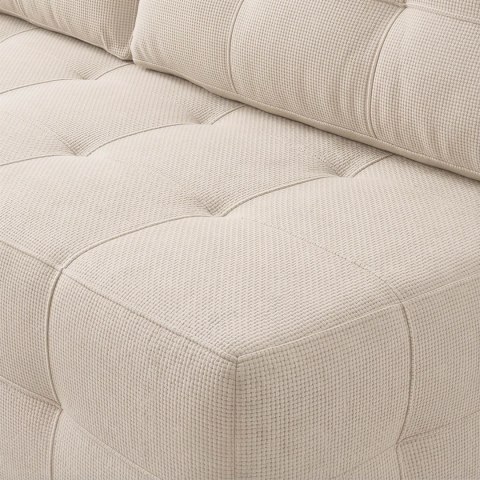 Sofa Rozkładana MORANA Kremowa Szenilowa