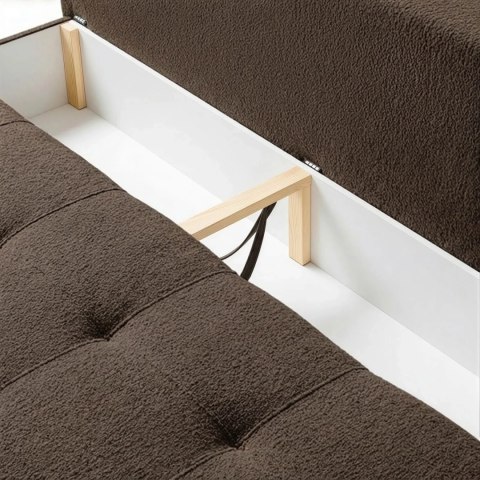 Sofa Rozkładana MORANA Mocca Boucle