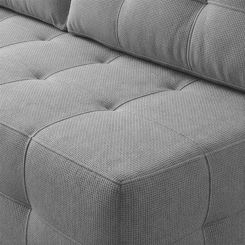 Sofa Rozkładana MORANA Szara Szenilowa