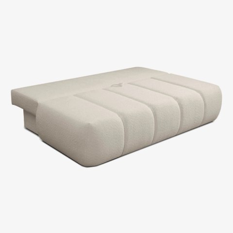 Sofa Rozkładana SARIA Kremowa Boucle