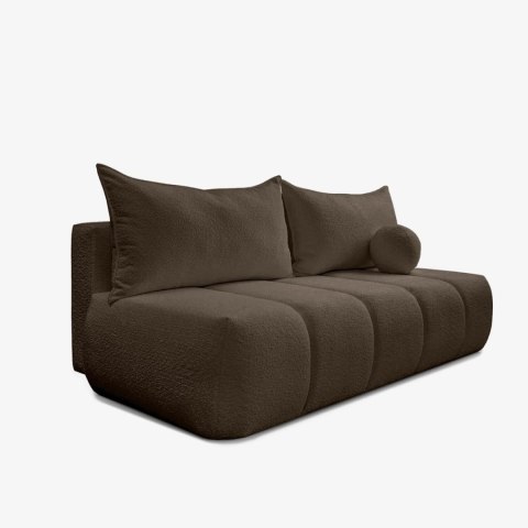 Sofa Rozkładana SARIA Mocca Boucle