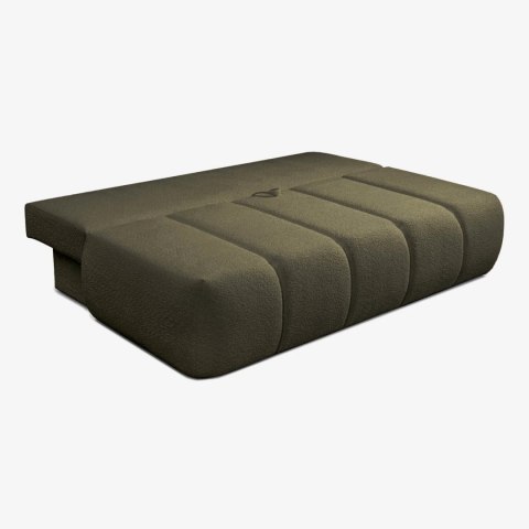 Sofa Rozkładana SARIA Oliwkowa Boucle