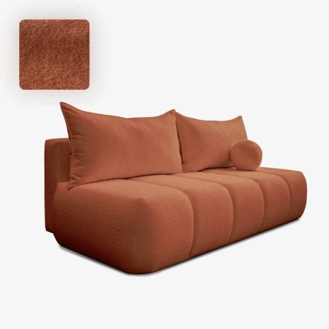 Sofa Rozkładana SARIA Ruda Boucle