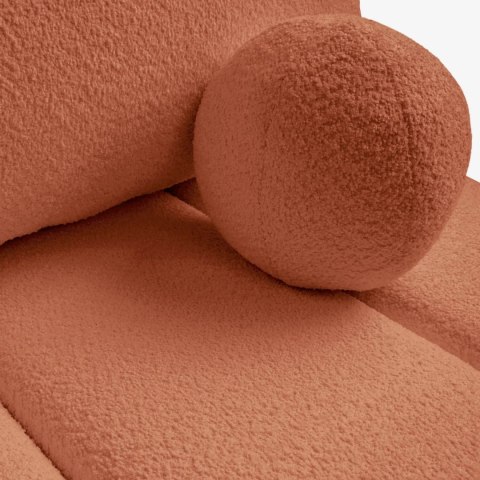 Sofa Rozkładana SARIA Ruda Boucle