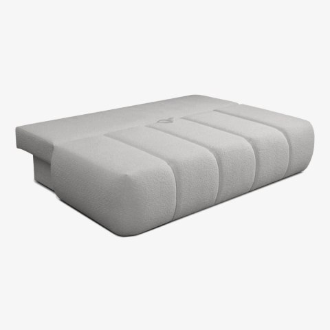 Sofa Rozkładana SARIA Szara Boucle