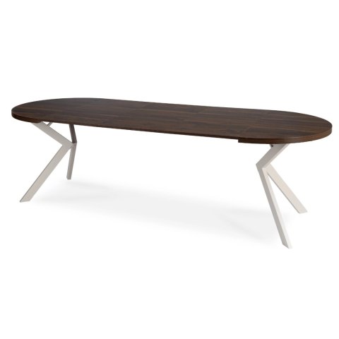 Stół Rozkładany LUKAS 100-250 cm Orzech/Kaszmir