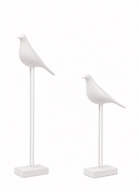 SHP Zestaw 2 dekoracji SHP BIRDY biała
