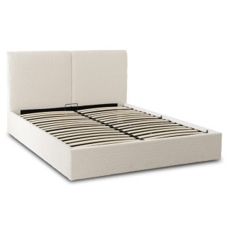 Łóżko 120x200 MARSYLIA z Pojemnikiem Kremowe Boucle