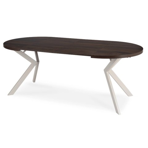 Stół LUGO Rozkładany 90-190 cm Orzech/Kaszmir