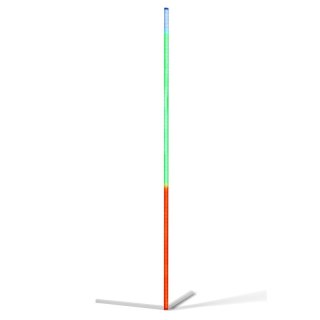 AZZARDO AZZARDO lampa podłogowa JOHNNY RGB FLOOR biała