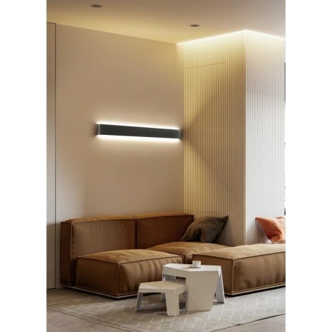 AZZARDO AZZARDO lampa ścienna GALASSO 110 3000K czarna