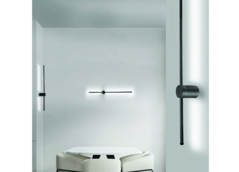 AZZARDO AZZARDO lampa ścienna GRAZIANO WALL 100 czarna