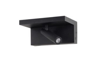 AZZARDO AZZARDO lampa ścienna HYLLA WALL NFC CHARGER czarna
