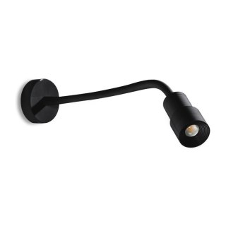 AZZARDO AZZARDO lampa ścienna LUMI FLEX czarna