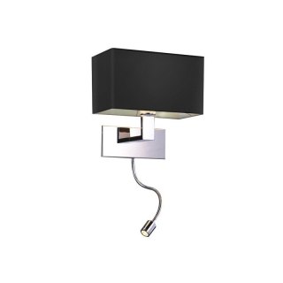 AZZARDO AZZARDO lampa ścienna MARTENS WALL LED czarna
