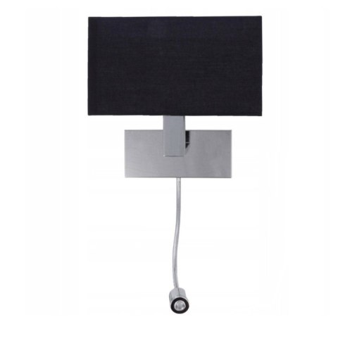 AZZARDO AZZARDO lampa ścienna MARTENS WALL LED czarna