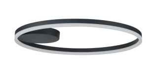 AZZARDO AZZARDO lampa sufitowa / plafon HALO 80 czarna