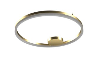 AZZARDO AZZARDO lampa sufitowa / plafon HALO TOP 120 CCT DIMM GO + REMOTE CONTROL złota
