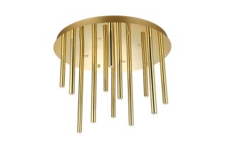 AZZARDO AZZARDO lampa sufitowa / plafon ILIOS 12 TOP 3-STEP DIMM złota