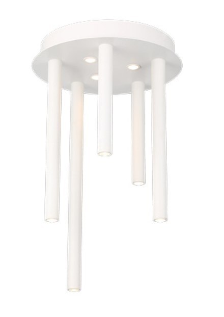 AZZARDO AZZARDO lampa sufitowa / plafon ILIOS 5 TOP 3-STEP DIMM biała