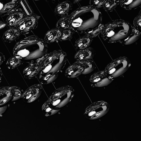 AZZARDO AZZARDO lampa sufitowa / plafon LUVIA D80 chromowana