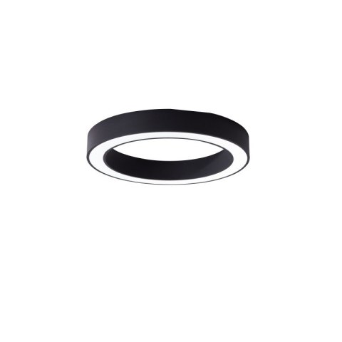 AZZARDO AZZARDO lampa sufitowa / plafon MARCO TOP 100 CCT z pilotem czarna