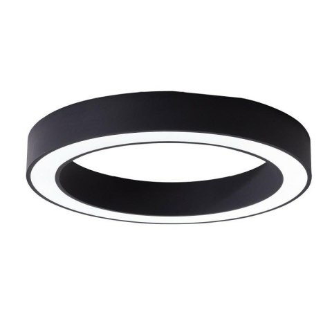 AZZARDO AZZARDO lampa sufitowa / plafon MARCO TOP 80 CCT z pilotem czarna